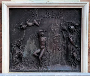 Plaque représentant Persée sauvant Andromède, 1545-55